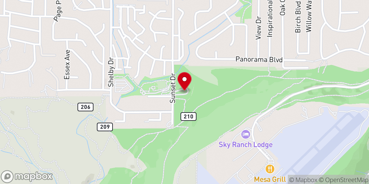 Map showing location of Sedona Seventh-day Adventist Church
