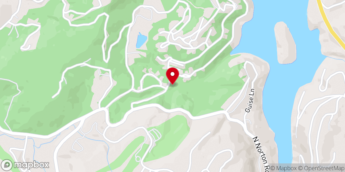 Map showing location of Serenity Chapelat Trillium