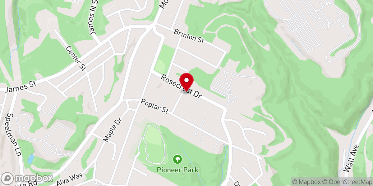 Map showing location of Shoresh David Messianic Congregation