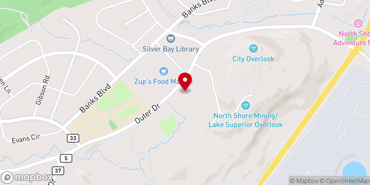 Map showing location of Silver Bowl