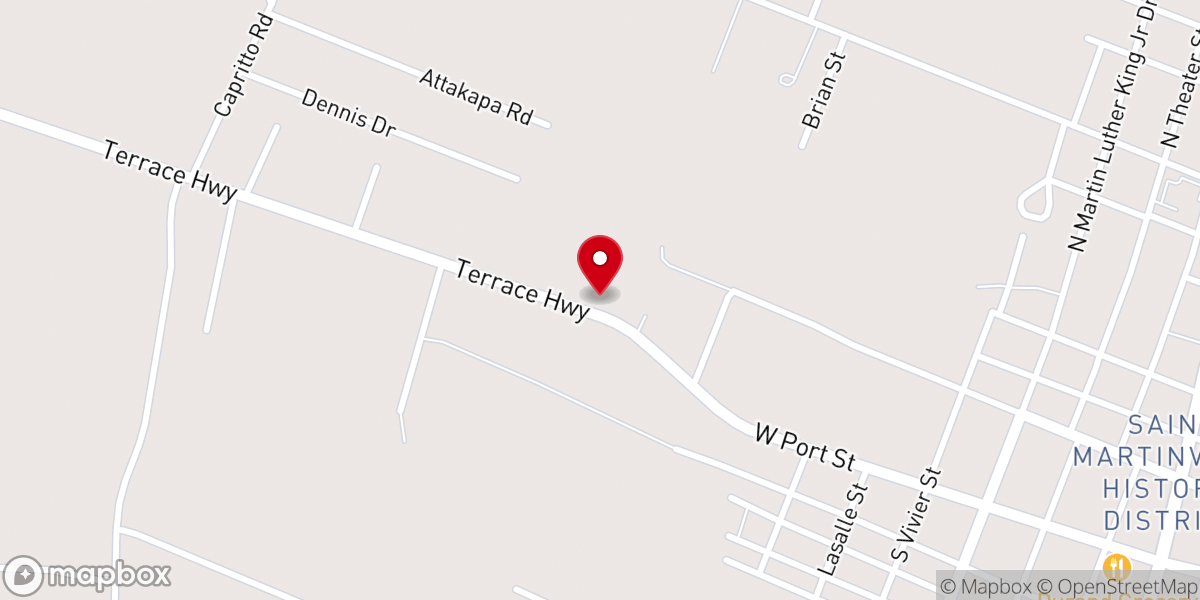 Map showing location of Smile Community Action Agency