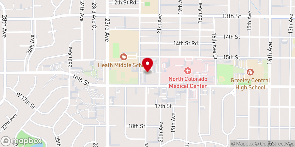 Map showing location of Sojourn Mennonite Church