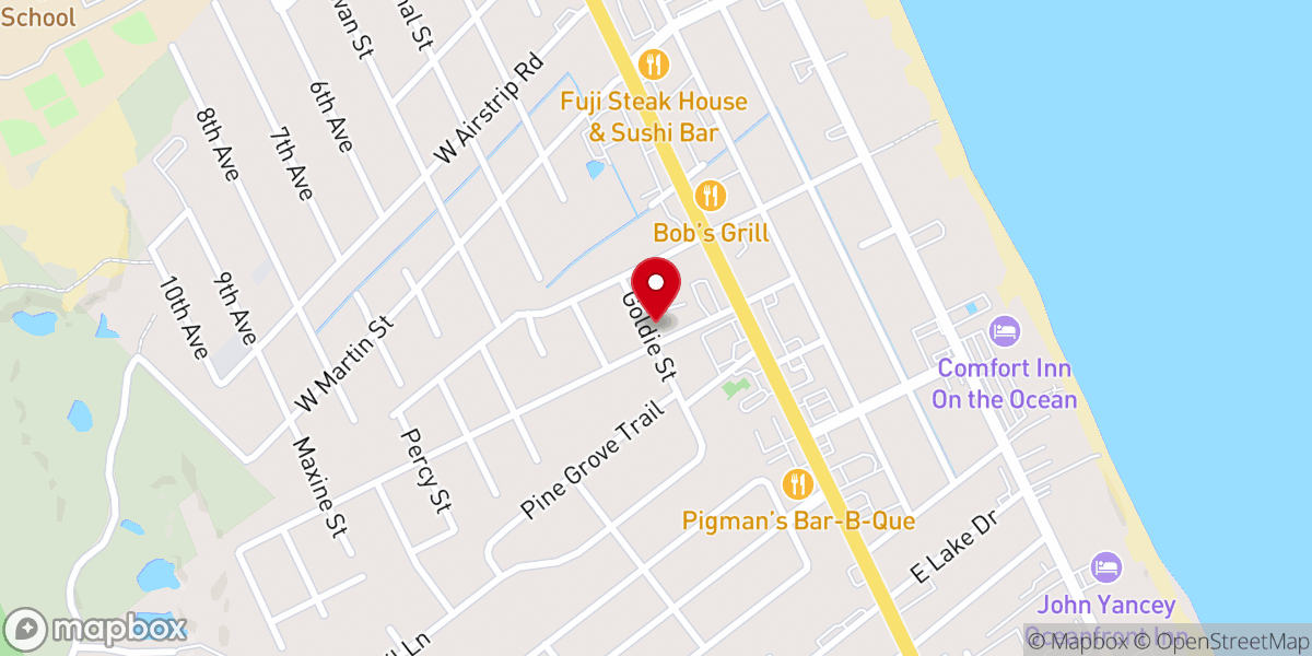 Map showing location of Son Rise Church of Christ
