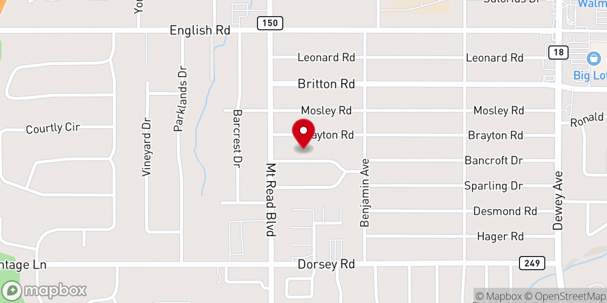 Map showing location of Soul Redeeming Ministries