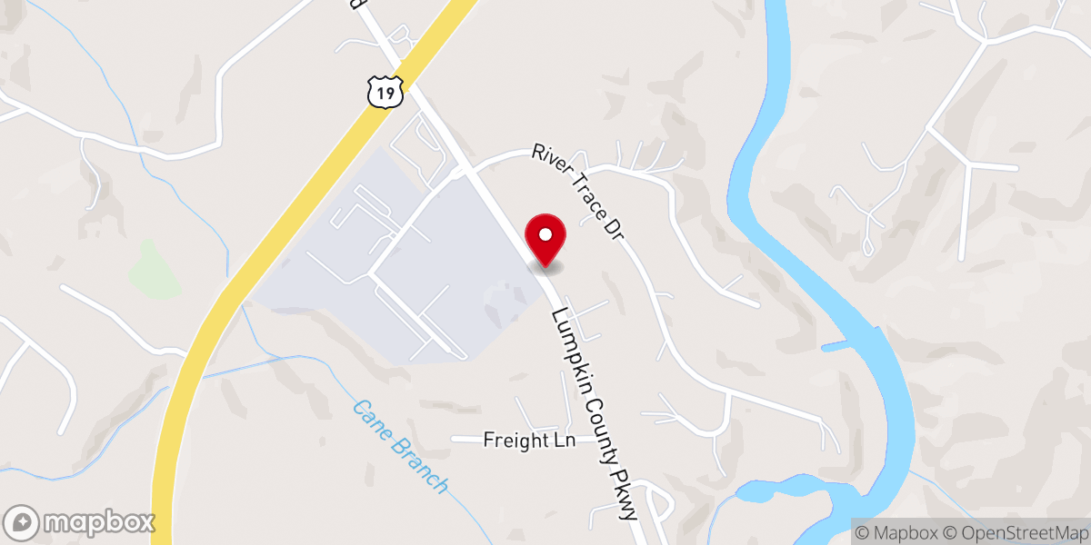 Map showing location of Soules Chapel