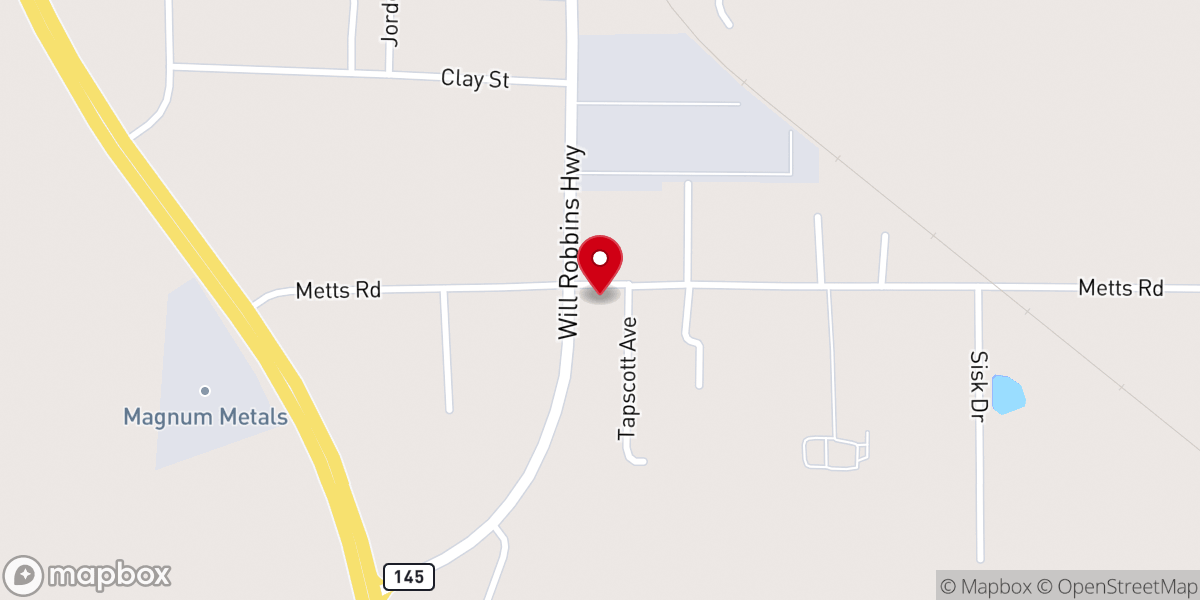Map showing location of South Nettleton Baptist Church. @SNBCN (FACEBOOK)