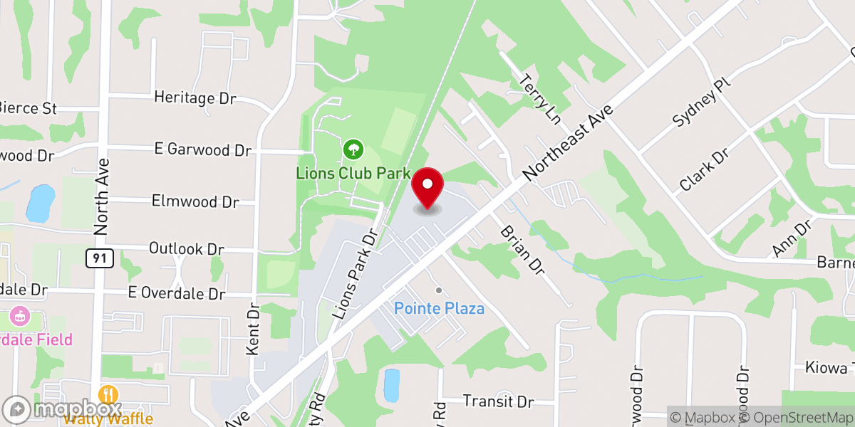 Map showing location of SPAN Ministries
