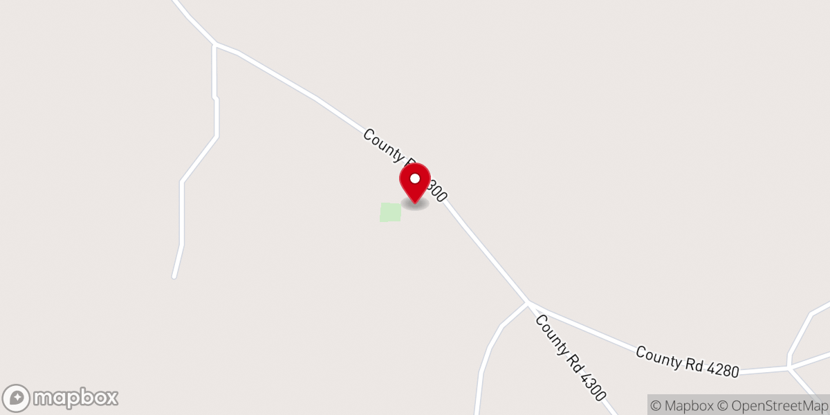 Map showing location of Springhill Missionary Baptist Church