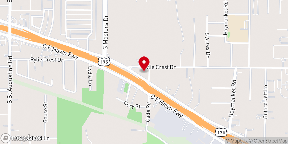 Map showing location of Springs Fellowship Church