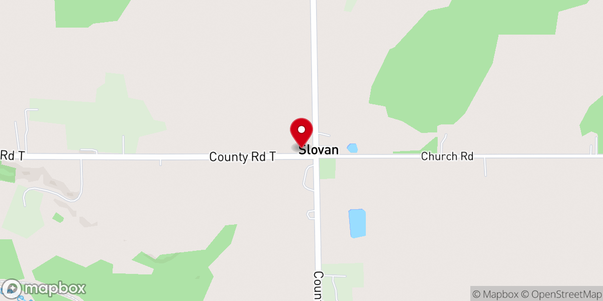 Map showing location of St. Adalbert