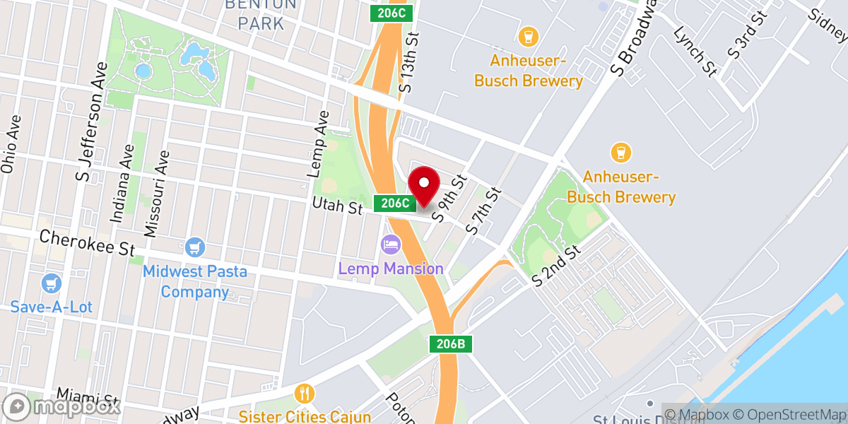 Map showing location of St. Agatha Polish Roman Catholic Church