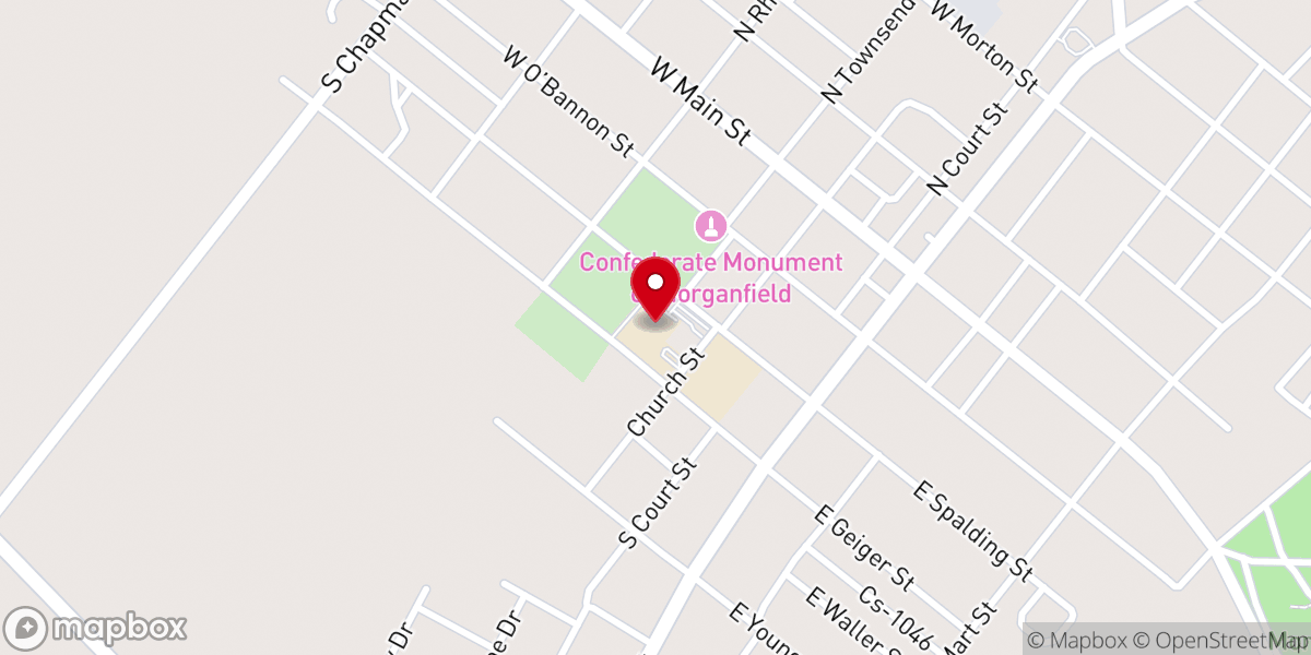 Map showing location of St. Anns Parish Hall