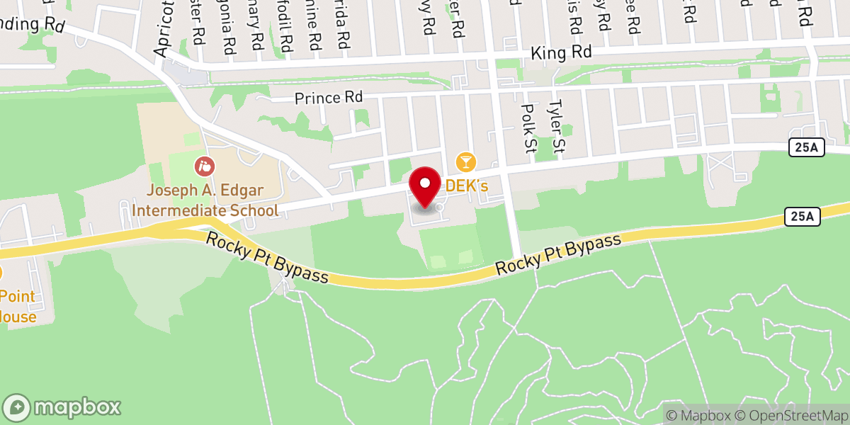 Map showing location of St Anthony's Convent
