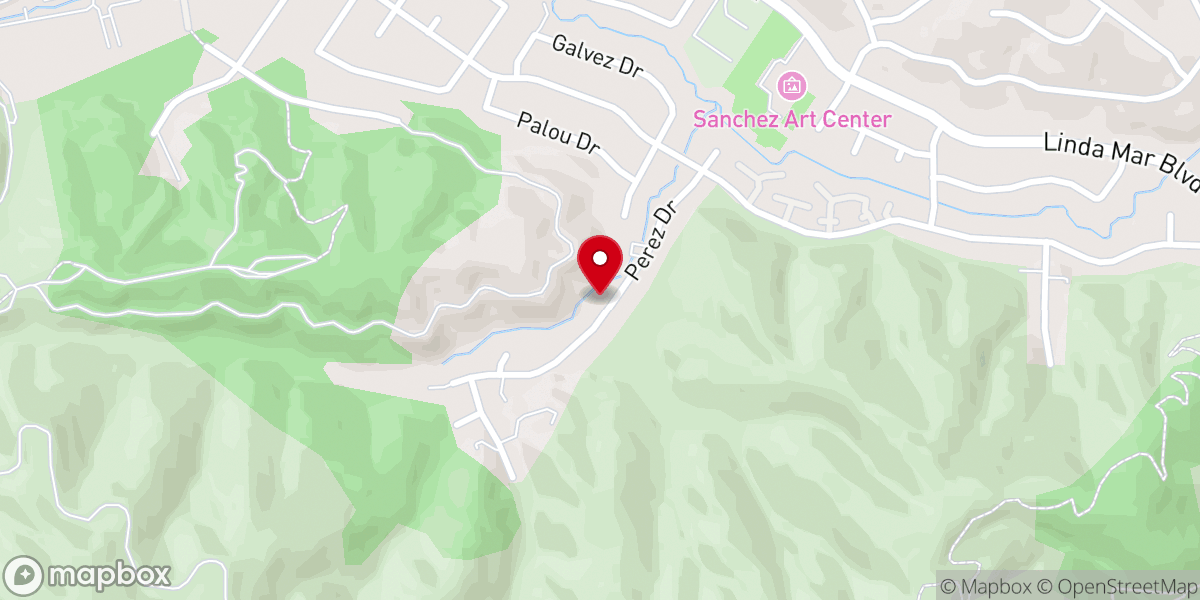 Map showing location of St Edmund's Episcopal Church