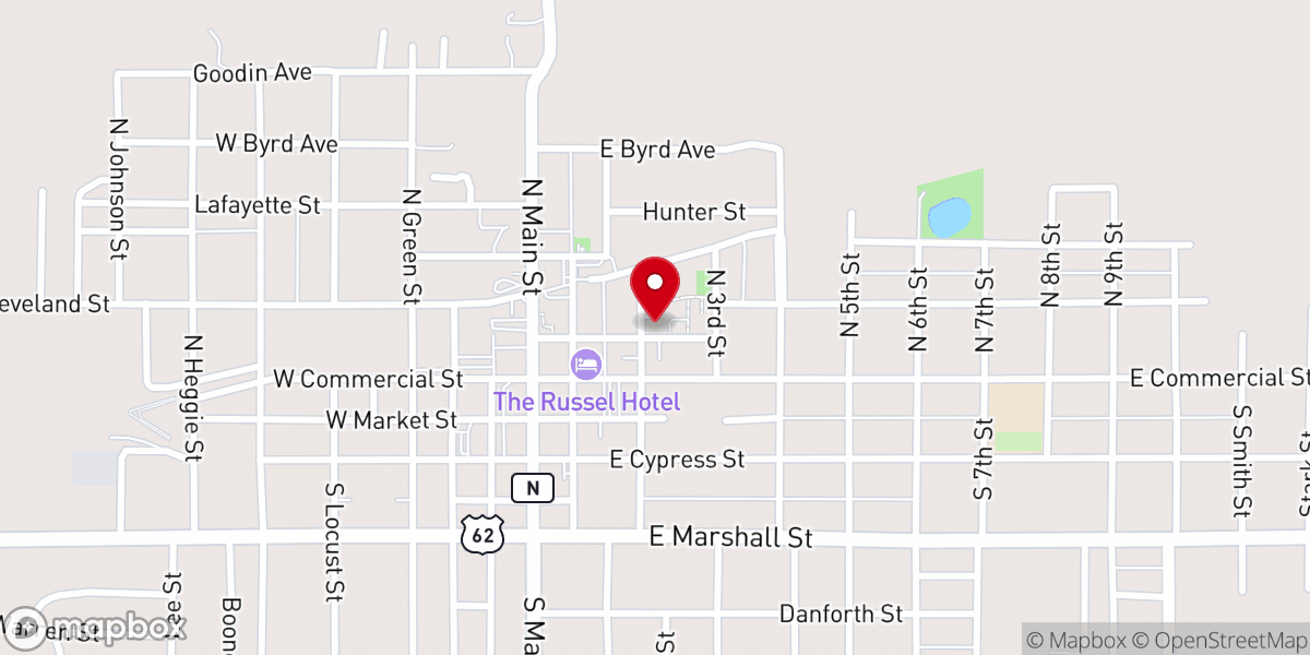 Map showing location of St Henry's Catholic Church