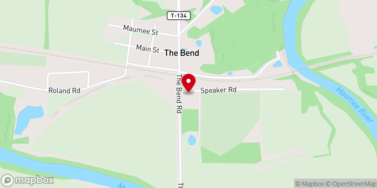 Map showing location of St Isidore's Catholic Church