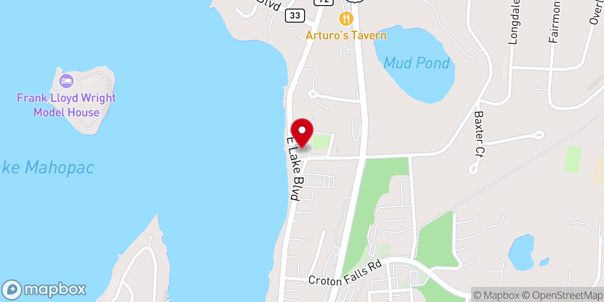 Map showing location of St John Evangelist School
