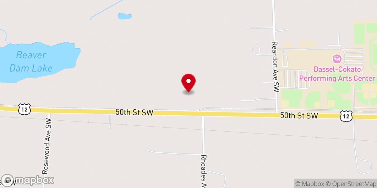 Map showing location of St John's Educational Center