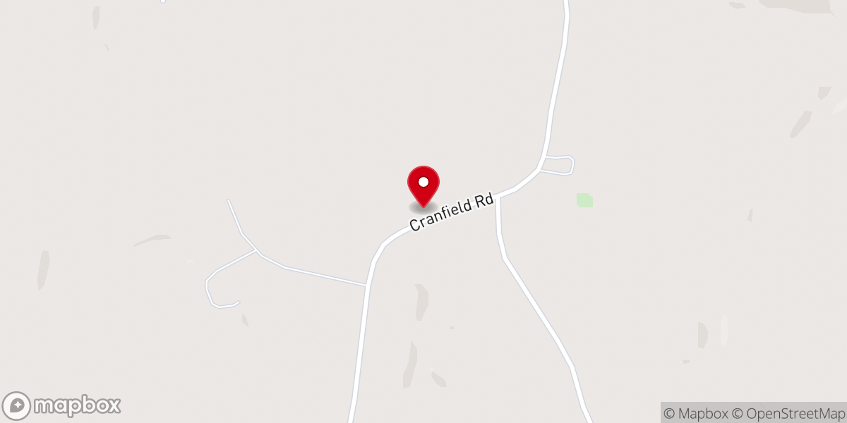 Map showing location of St. John the Baptist Catholic Mission