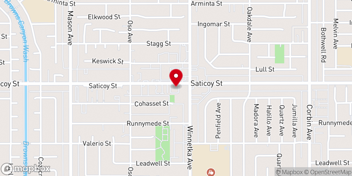 Map showing location of St. Joseph Korean Catholic Center