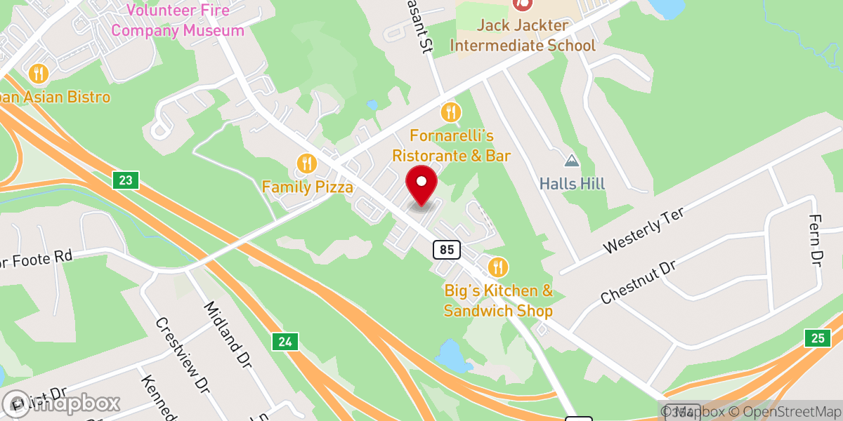 Map showing location of St. Joseph's Polish Society, Inc.