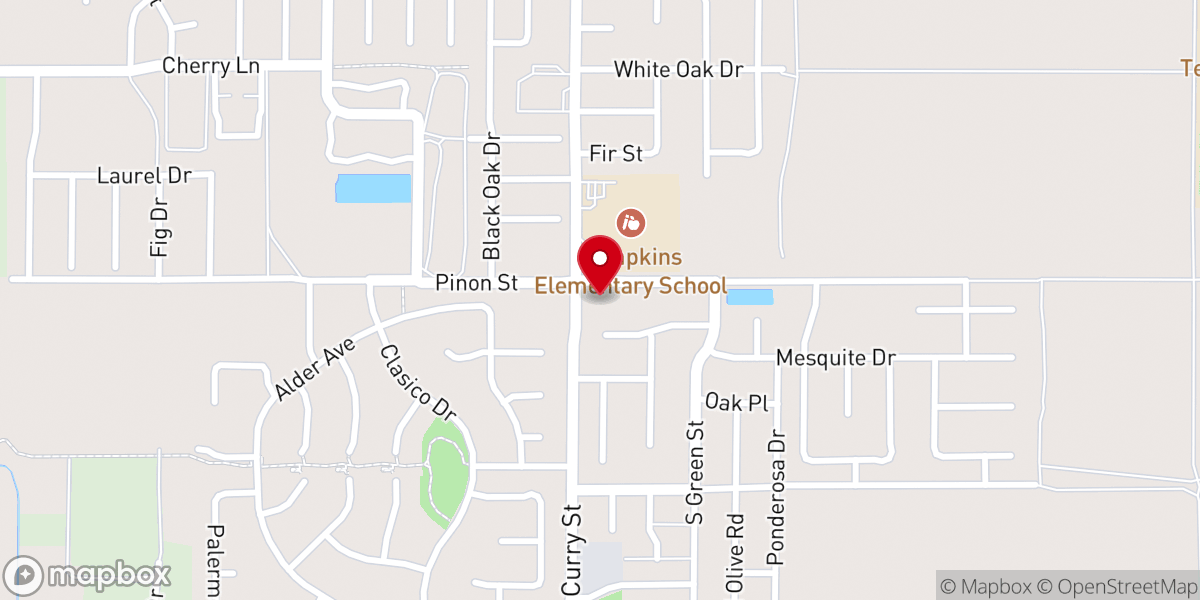 Map showing location of St Jude's In the Mountains Anglican Church