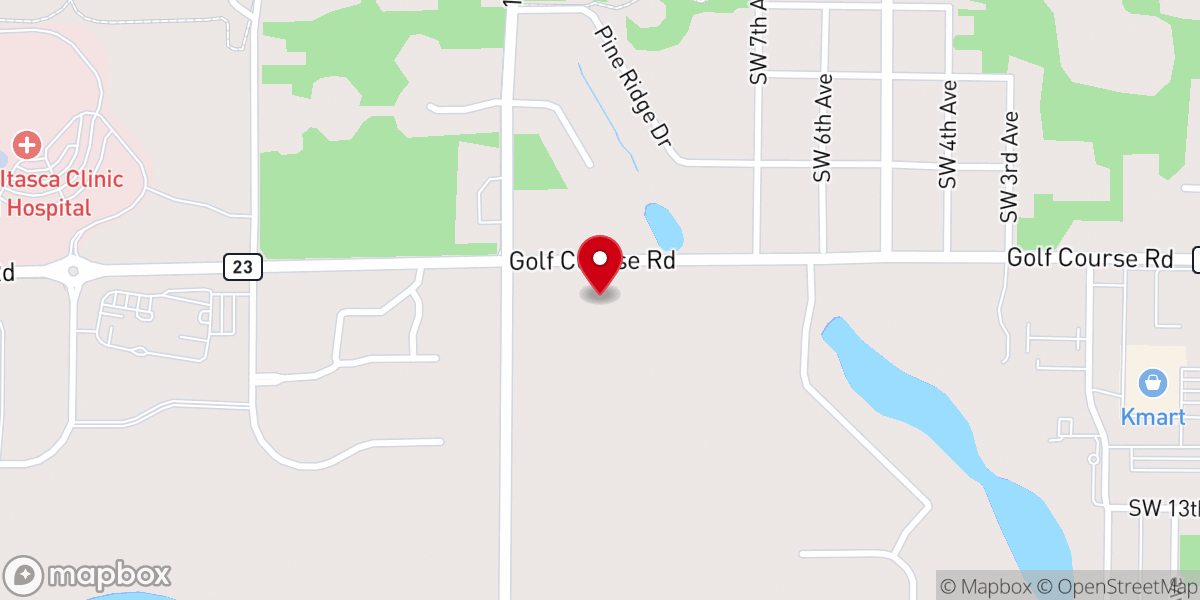 Map showing location of St Luke's Evangelical Lutheran