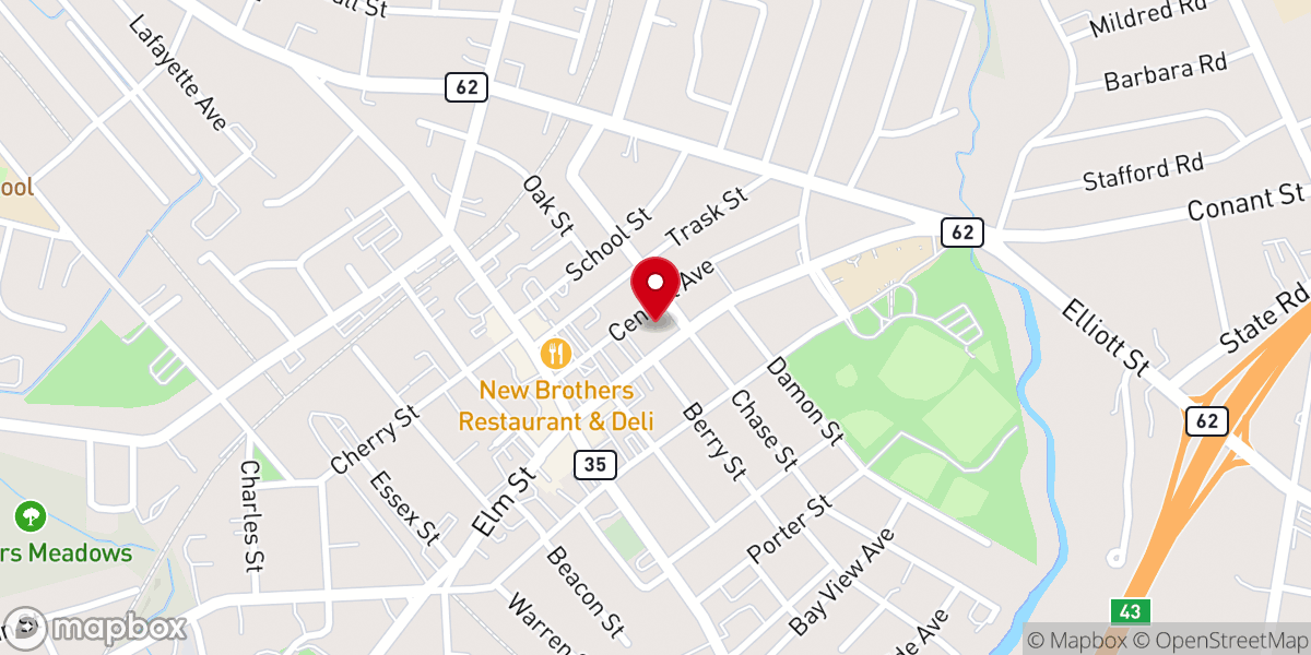 Map showing location of St Mary-Annunciation Church