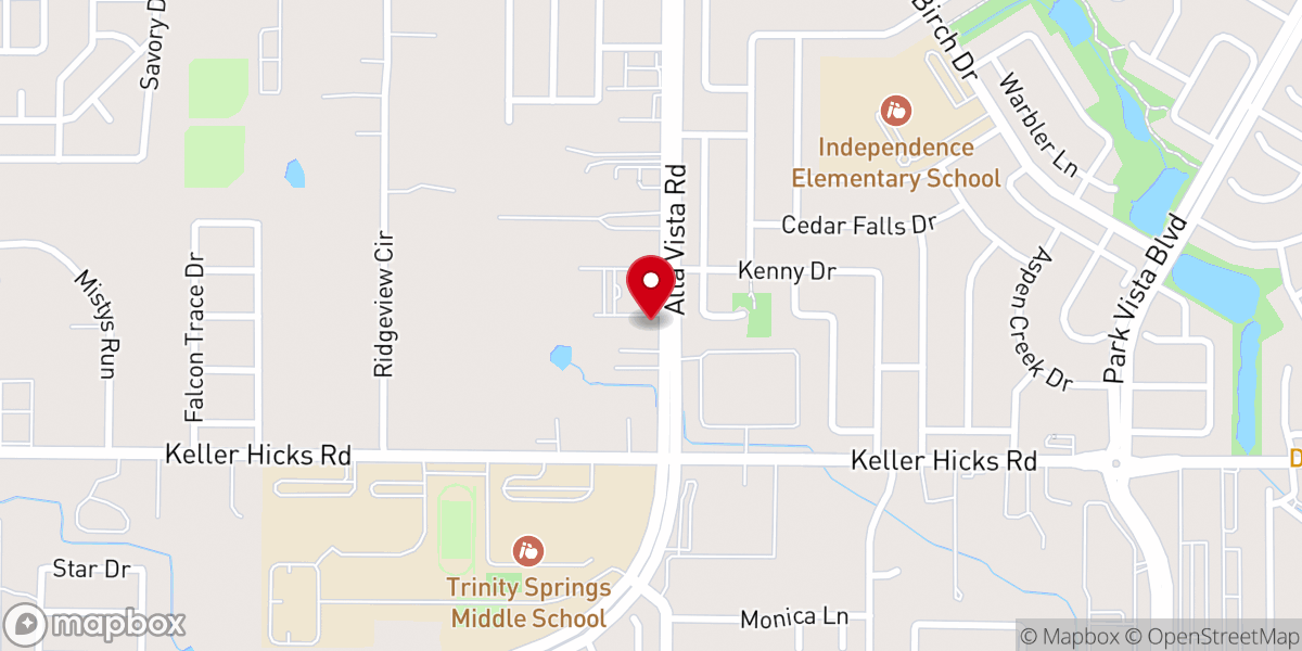 Map showing location of St. Meena Coptic Orthodox Church