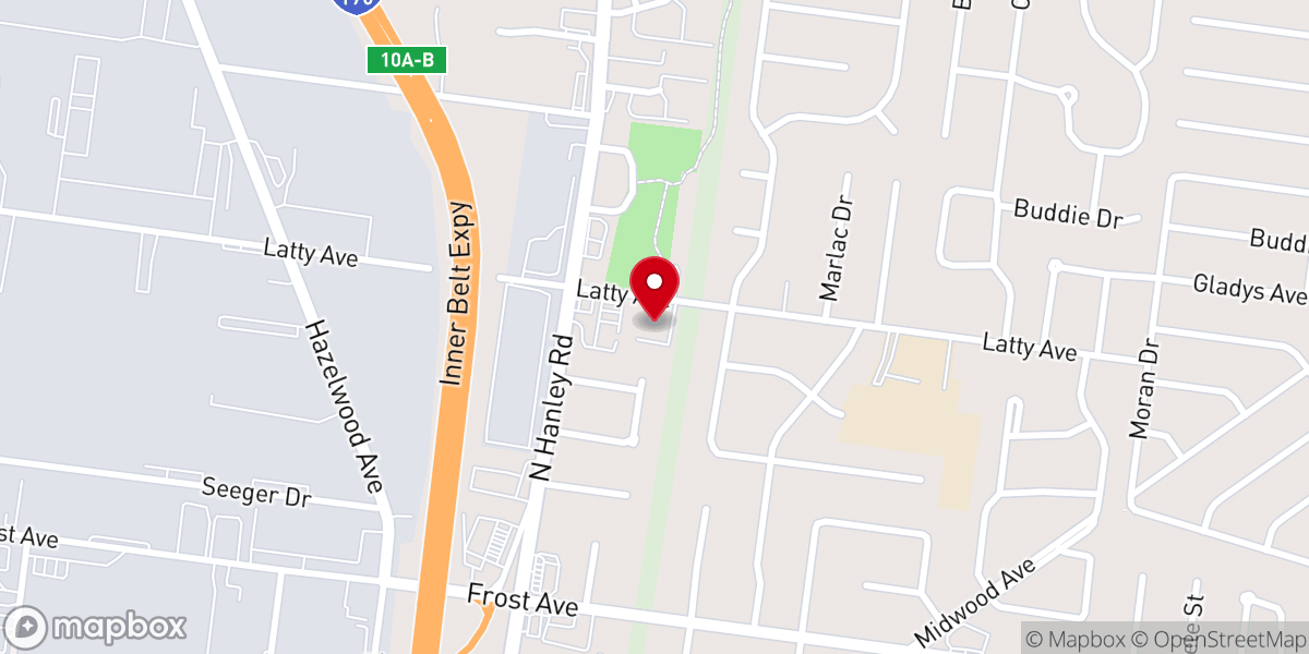 Map showing location of St of God MB Church