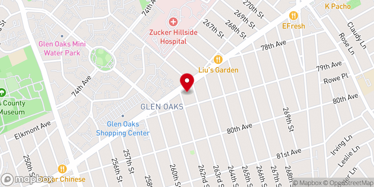 Map showing location of St. Paul's International Lutheran Church
