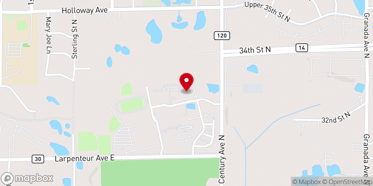 Map showing location of St. Paul's Monastery