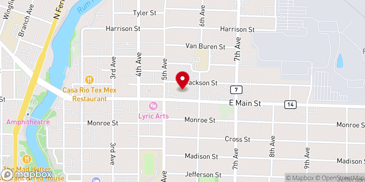 Map showing location of St Stephen's Catholic School