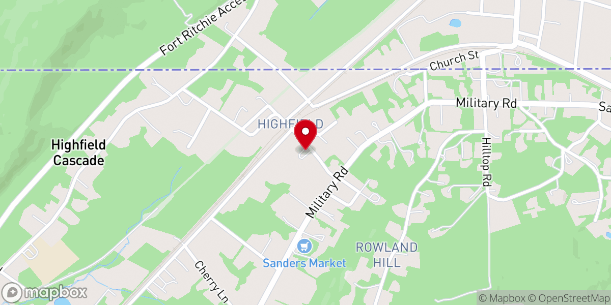 Map showing location of St Stephen's UCC