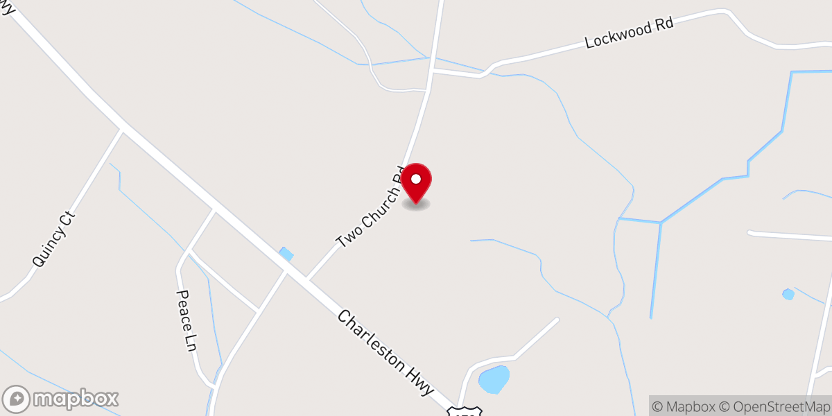 Map showing location of St Stephens United Methodist