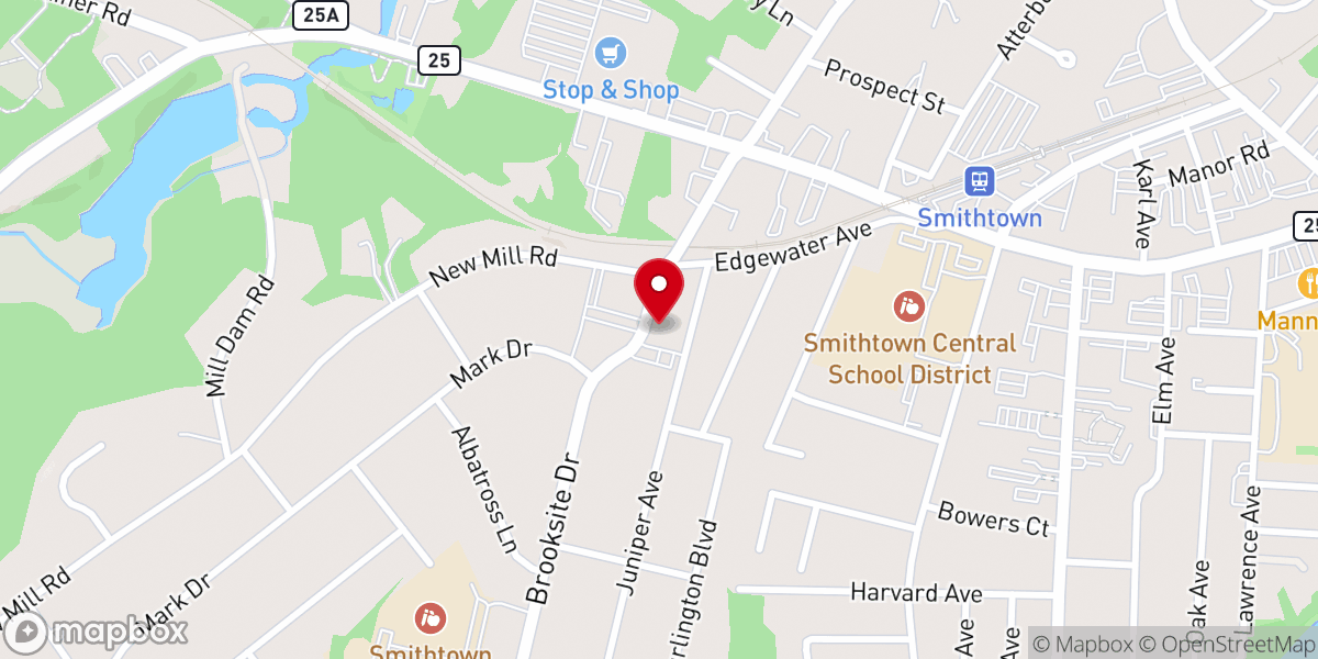Map showing location of St Thomas-Canterbury Episcopal