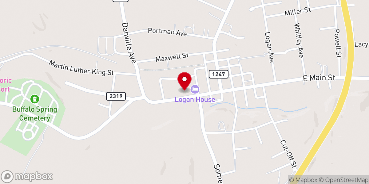 Map showing location of Stanford Methodist - A United Methodist Church