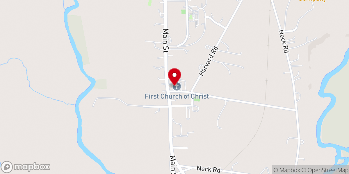 Map showing location of Steeple Fellowship