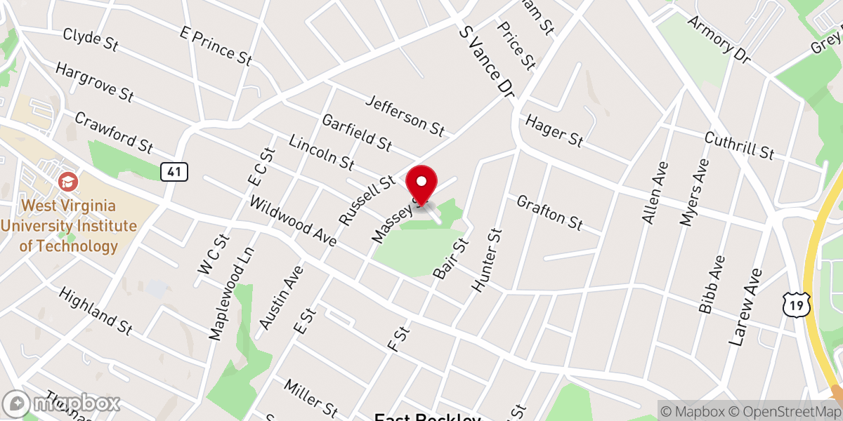 Map showing location of Stephens Sr John E