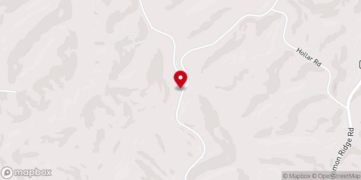 Map showing location of Stoney Creek Church