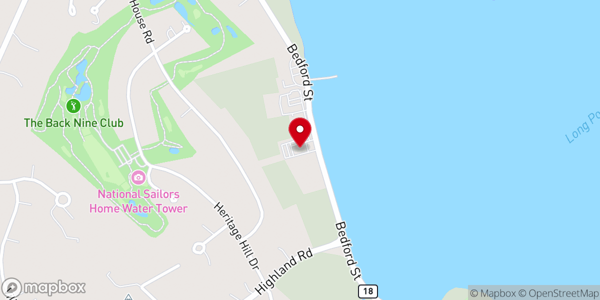 Map showing location of Sts. Martha & Mary Church: St. Isidore Parish