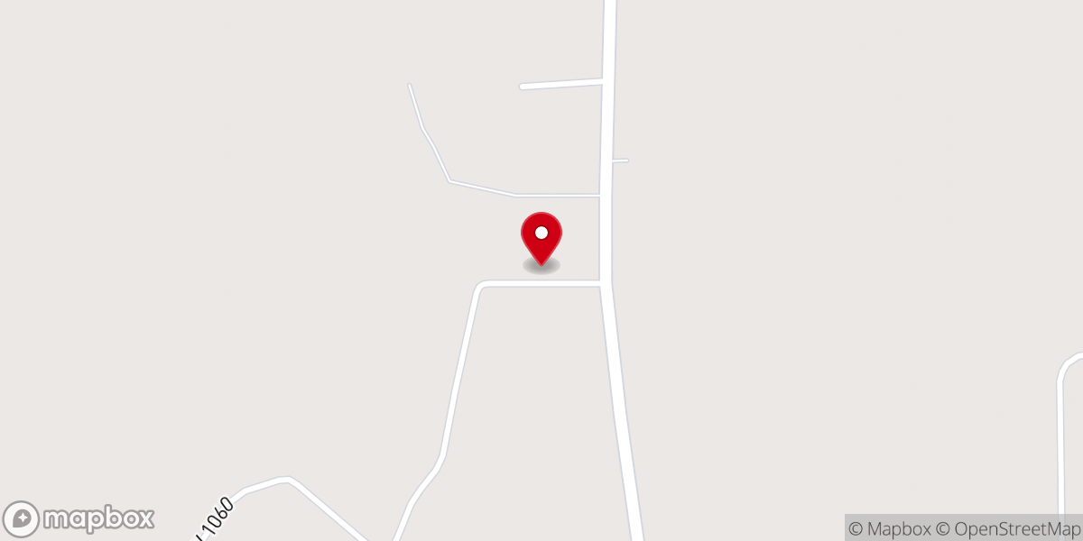 Map showing location of Sulphur River Cowboy Church