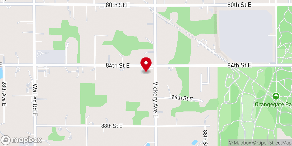 Map showing location of Summit Christian Fellowship