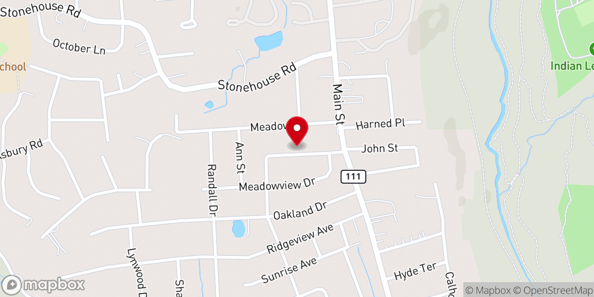 Map showing location of Sweet Chapel Enterprises