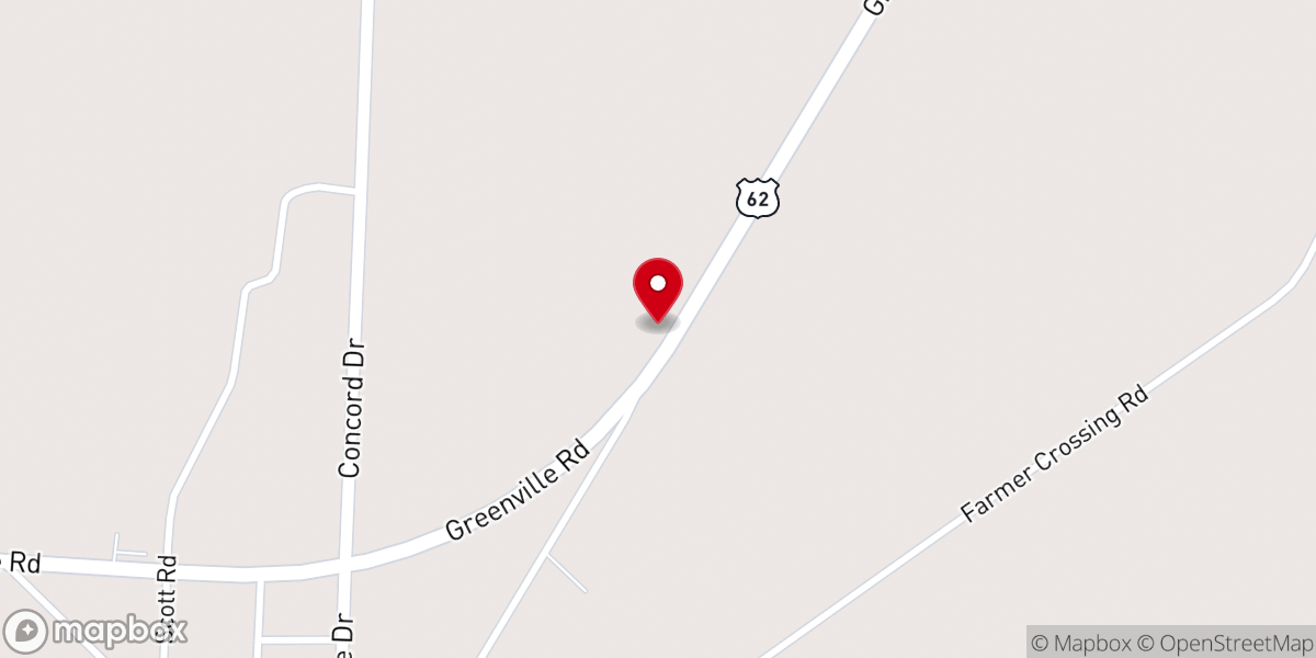 Map showing location of Sweet house of faith and hope church