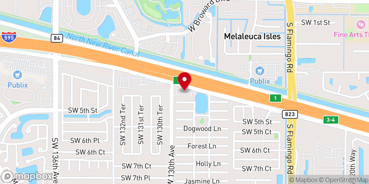 Map showing location of Tabernacle Of Praise
