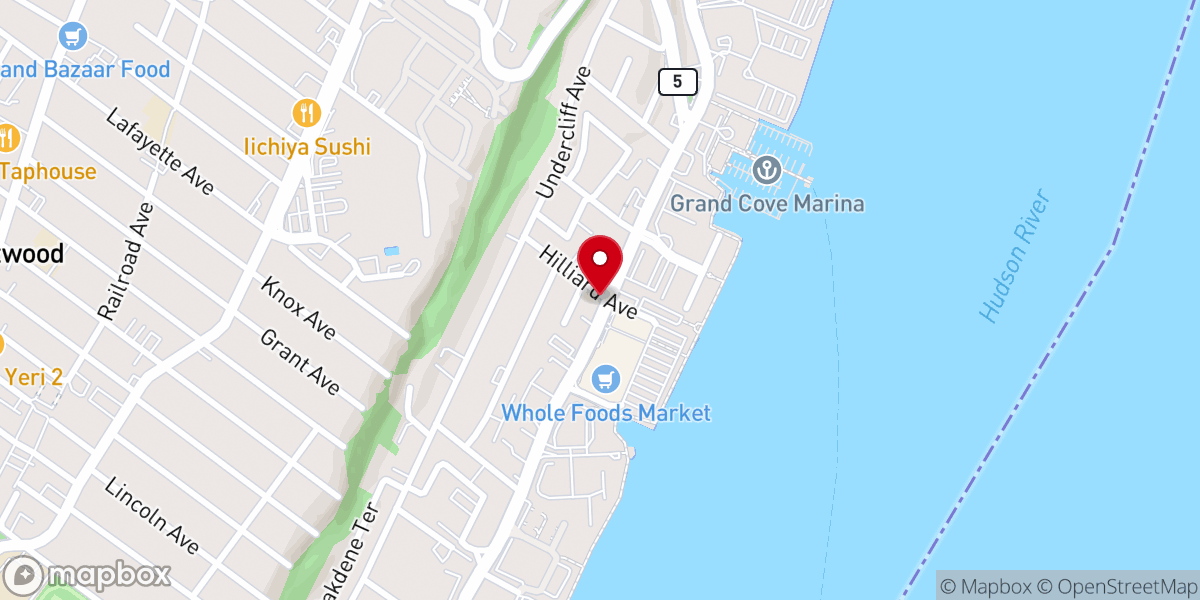 Map showing location of Terravita Edgewater