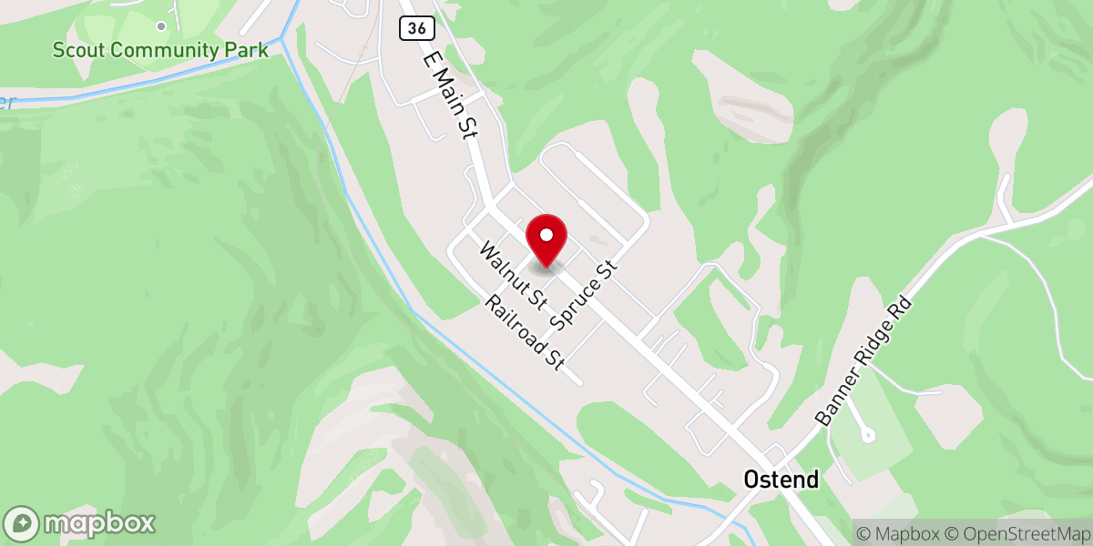 Map showing location of The Brethren Church