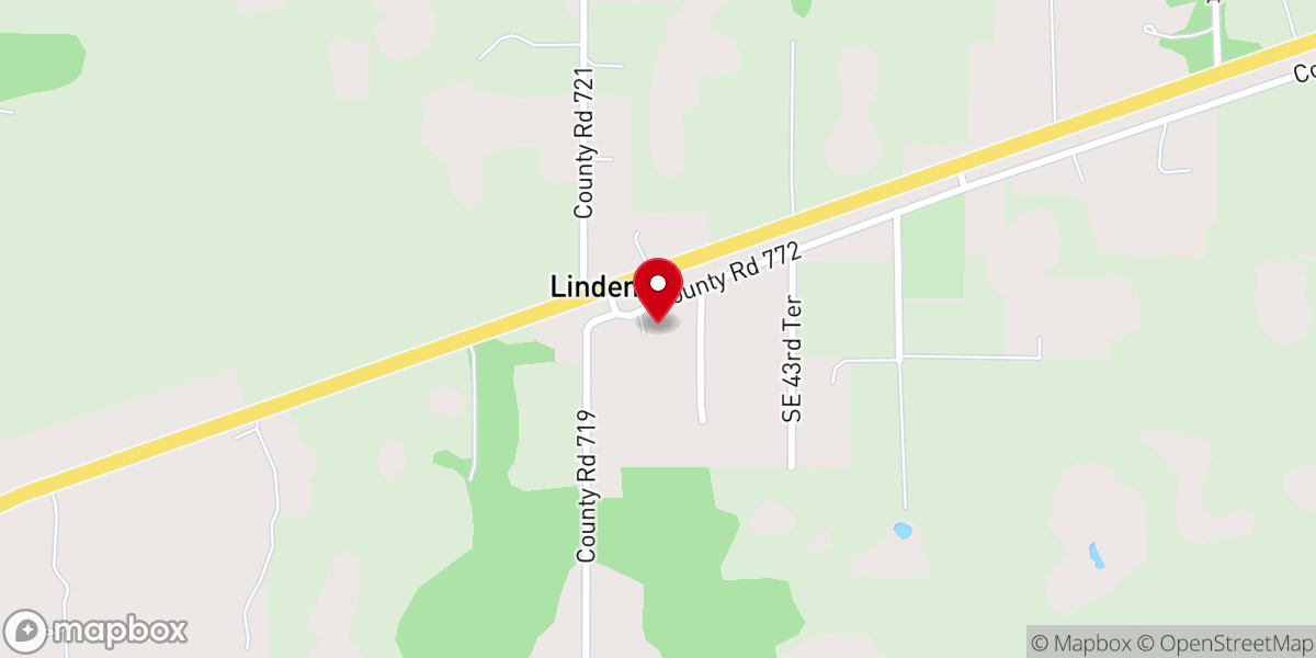 Map showing location of The Bridge at Linden (Church of God)