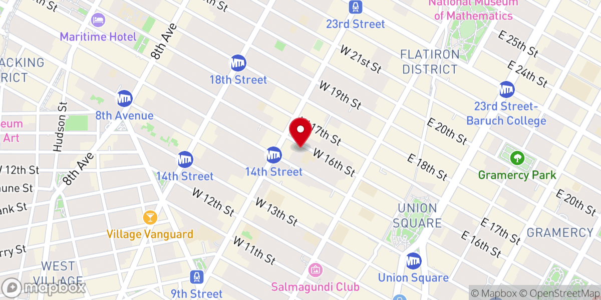Map showing location of The Church of St Francis Xavier